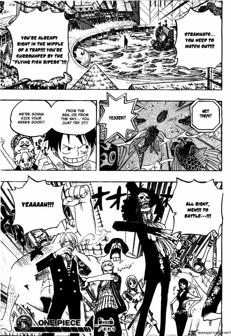 One Piece - Chapter 492 : Iron-Mask Duval