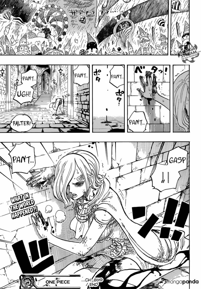 One Piece - Chapter 849 : Bropper In Mirrorland