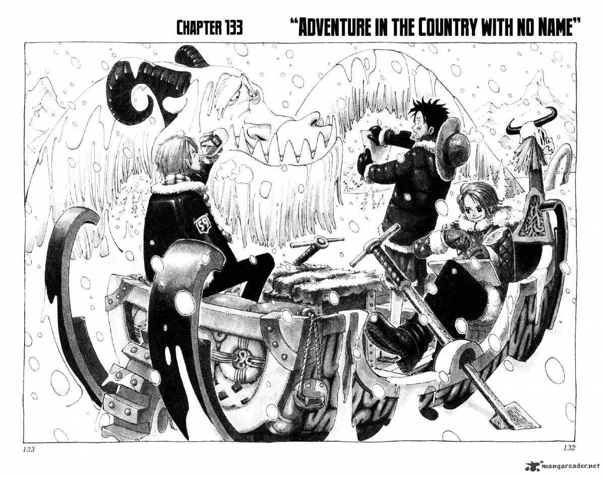 One Piece - Chapter 133 : Adventure In The Country With No Name