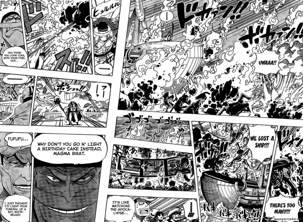 One Piece - Chapter 554 : Admiral Akainu