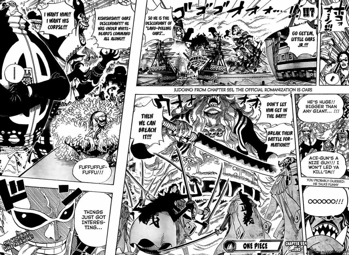 One Piece - Chapter 554 : Admiral Akainu