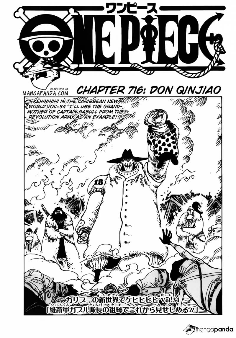 One Piece - Chapter 716 : Don Qinjiao