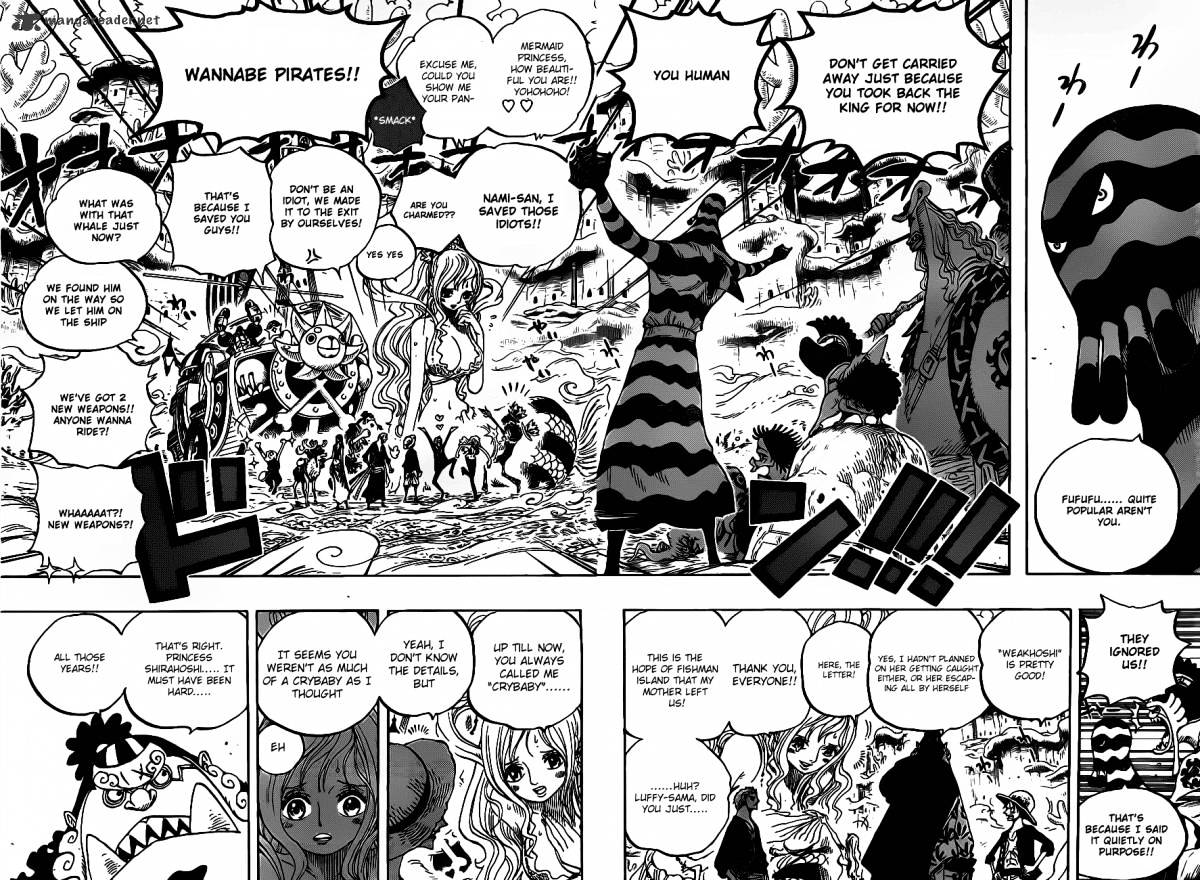 One Piece - Chapter 634 : 100.000 Vs 10