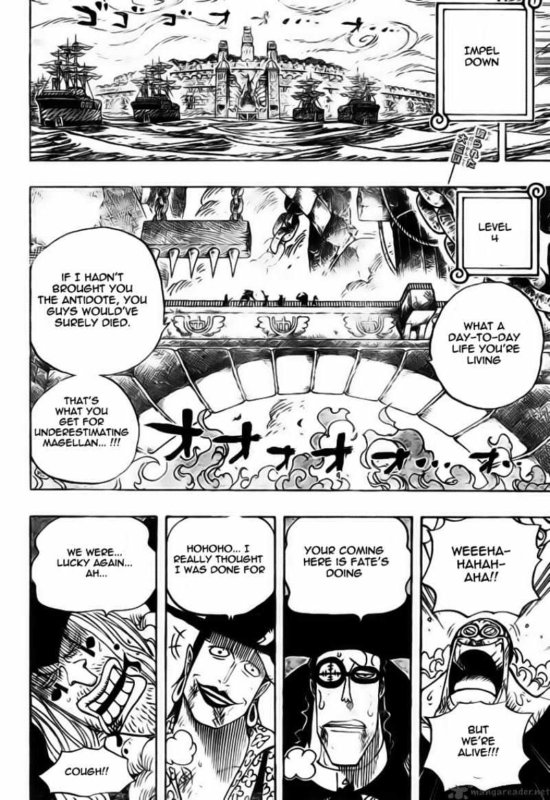 One Piece - Chapter 549 : Departing For Battle