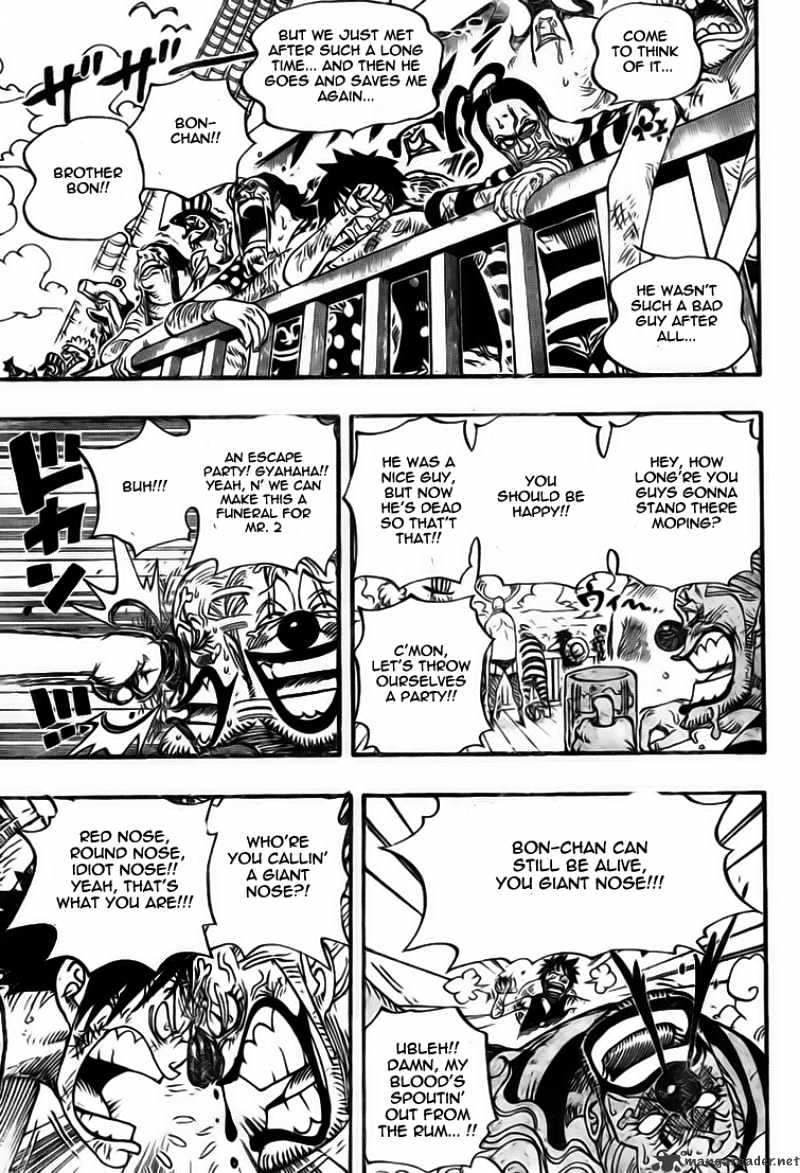 One Piece - Chapter 549 : Departing For Battle