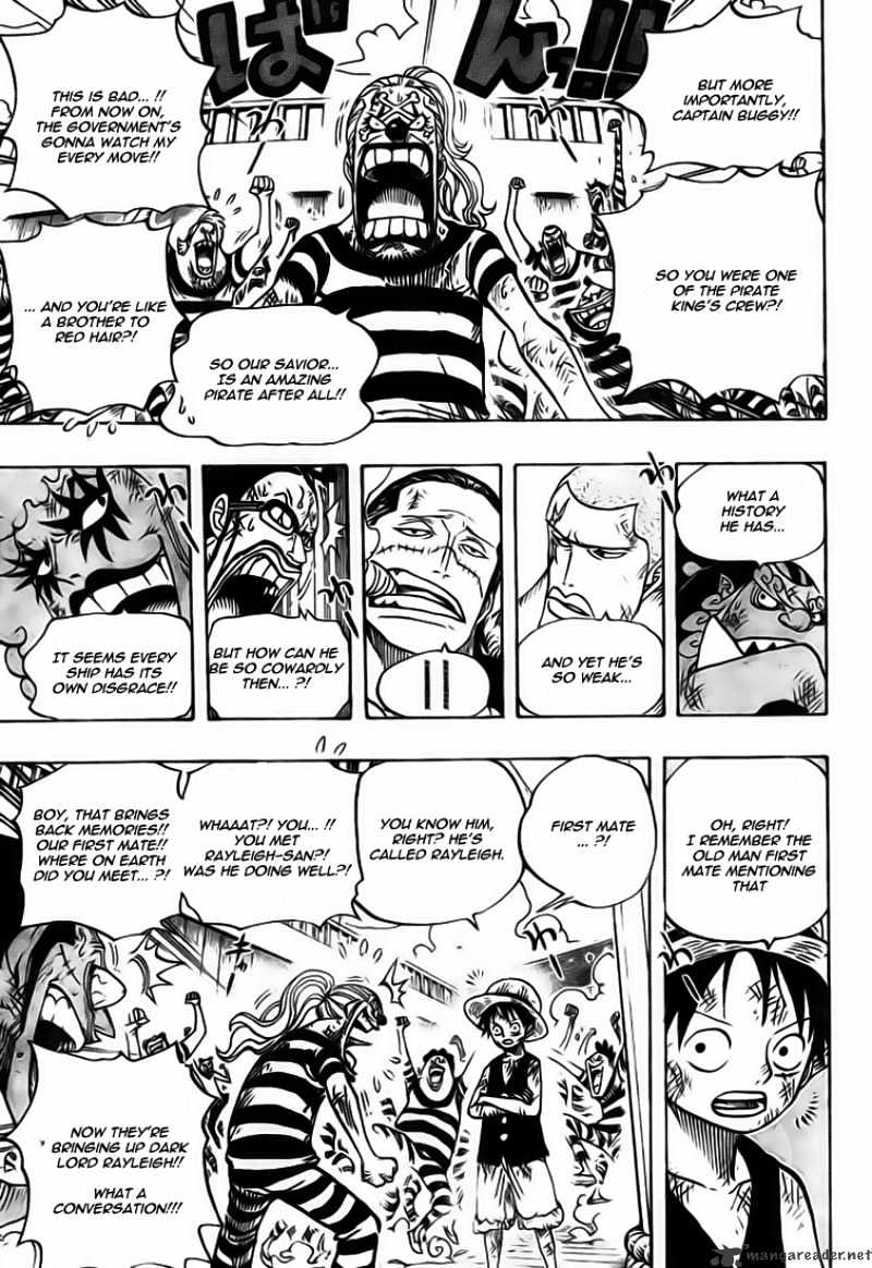 One Piece - Chapter 549 : Departing For Battle