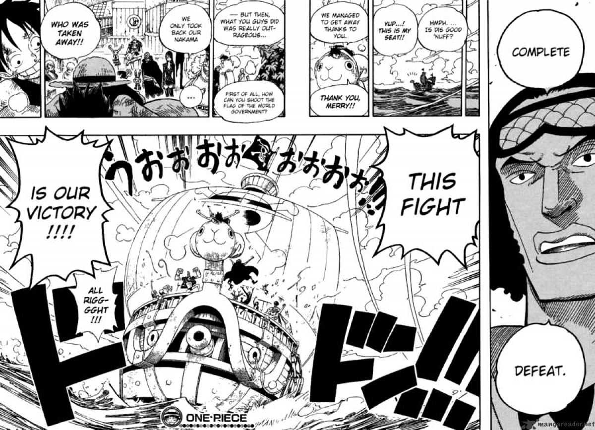 One Piece - Chapter 429 : Complete Defeat