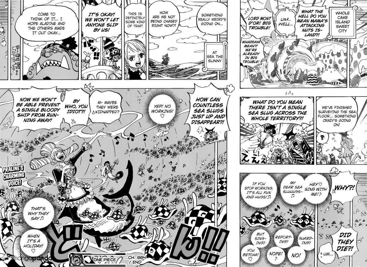 One Piece - Chapter 884 : Who