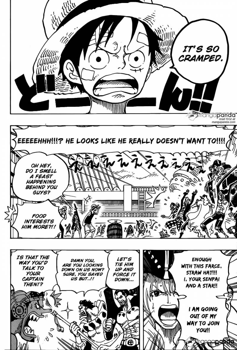 One Piece - Chapter 800 : Exchanging Sakazukis