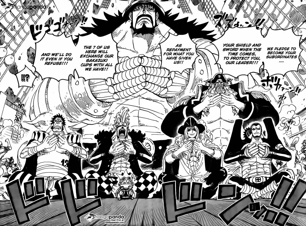 One Piece - Chapter 800 : Exchanging Sakazukis