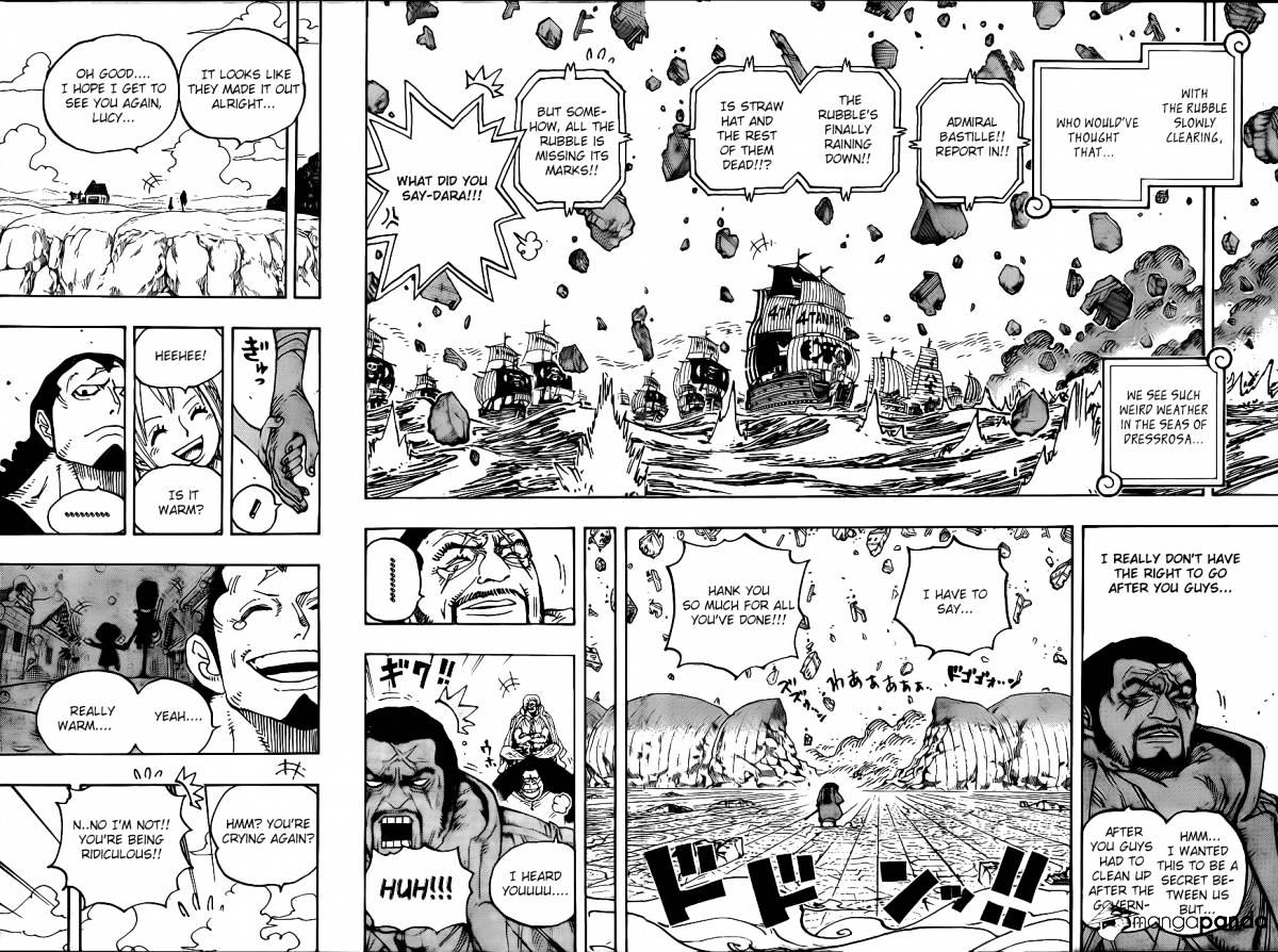 One Piece - Chapter 800 : Exchanging Sakazukis