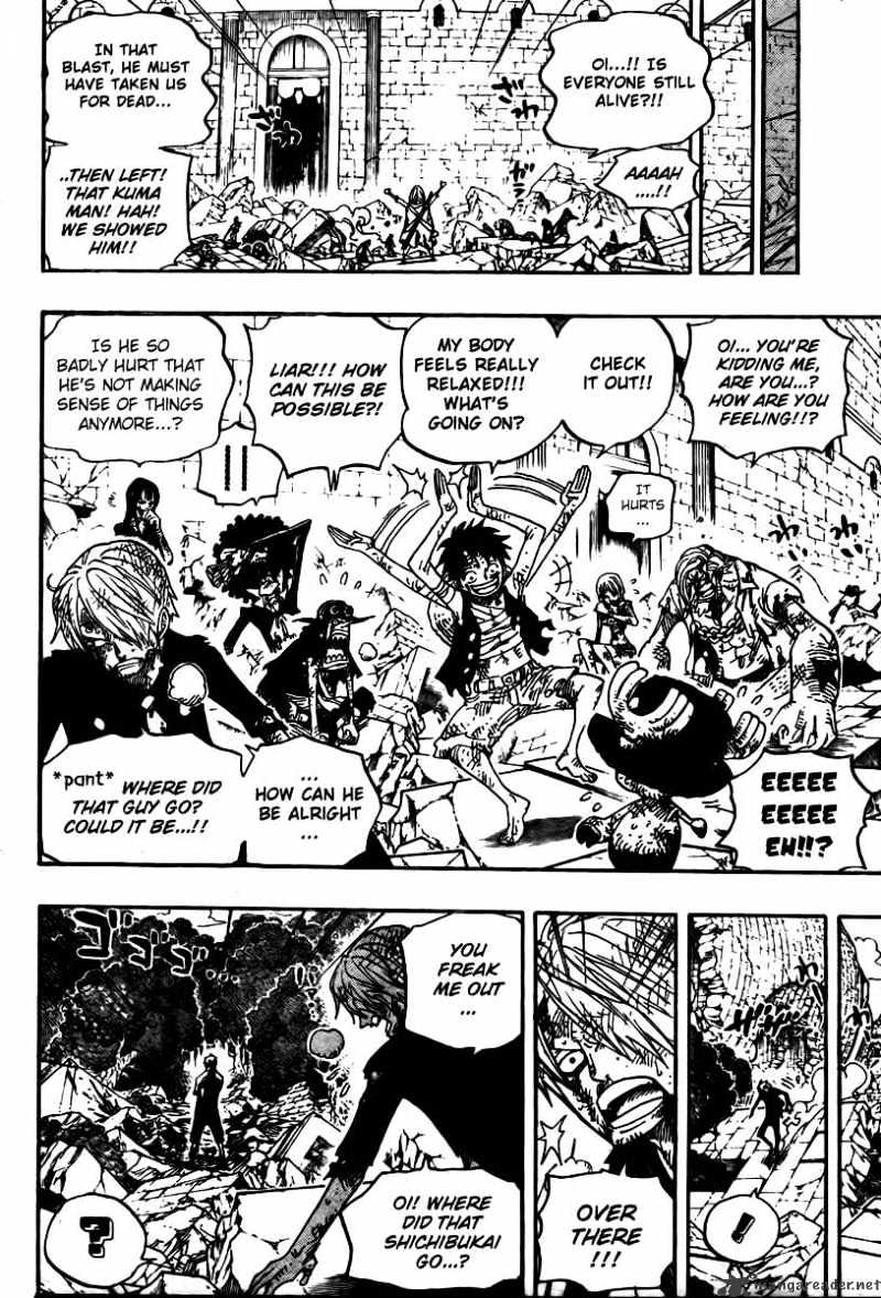 One Piece - Chapter 485 : Member Of The Strawhat Crew - Pirate Hunter Zoro