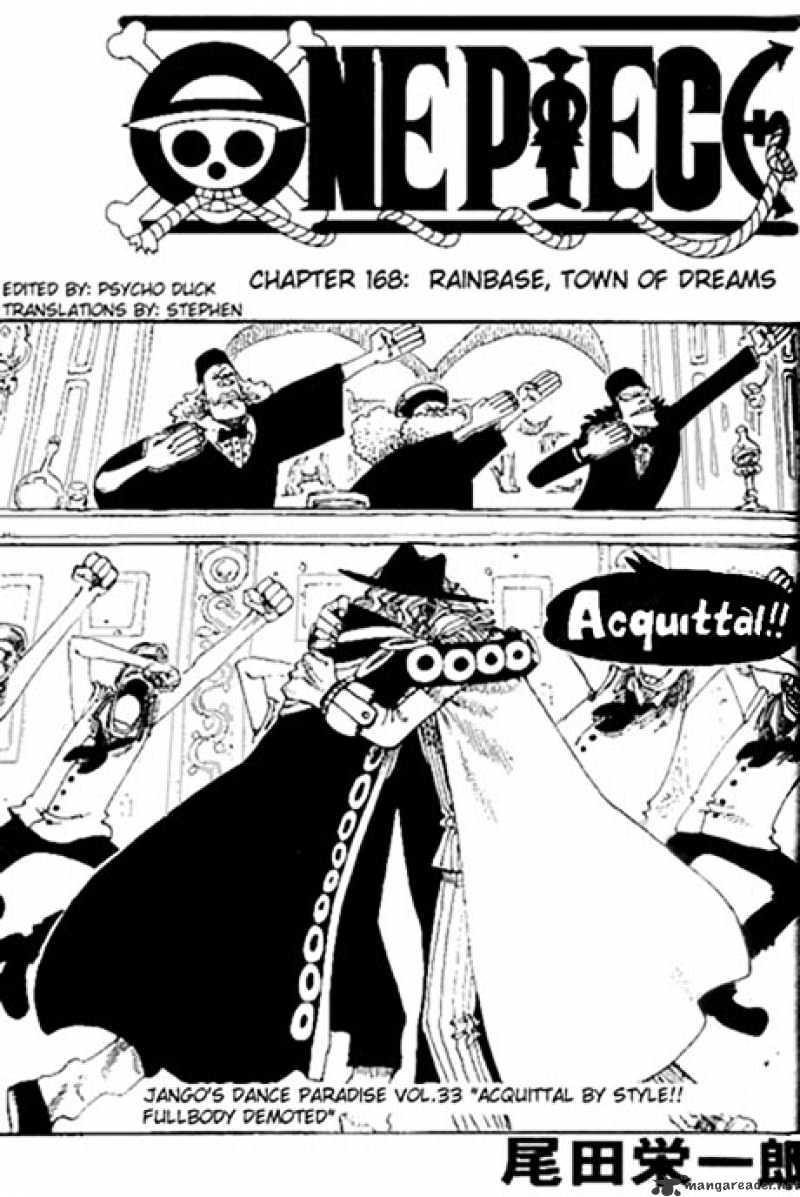 One Piece - Chapter 168 : Rainbase, Town Of Dreams