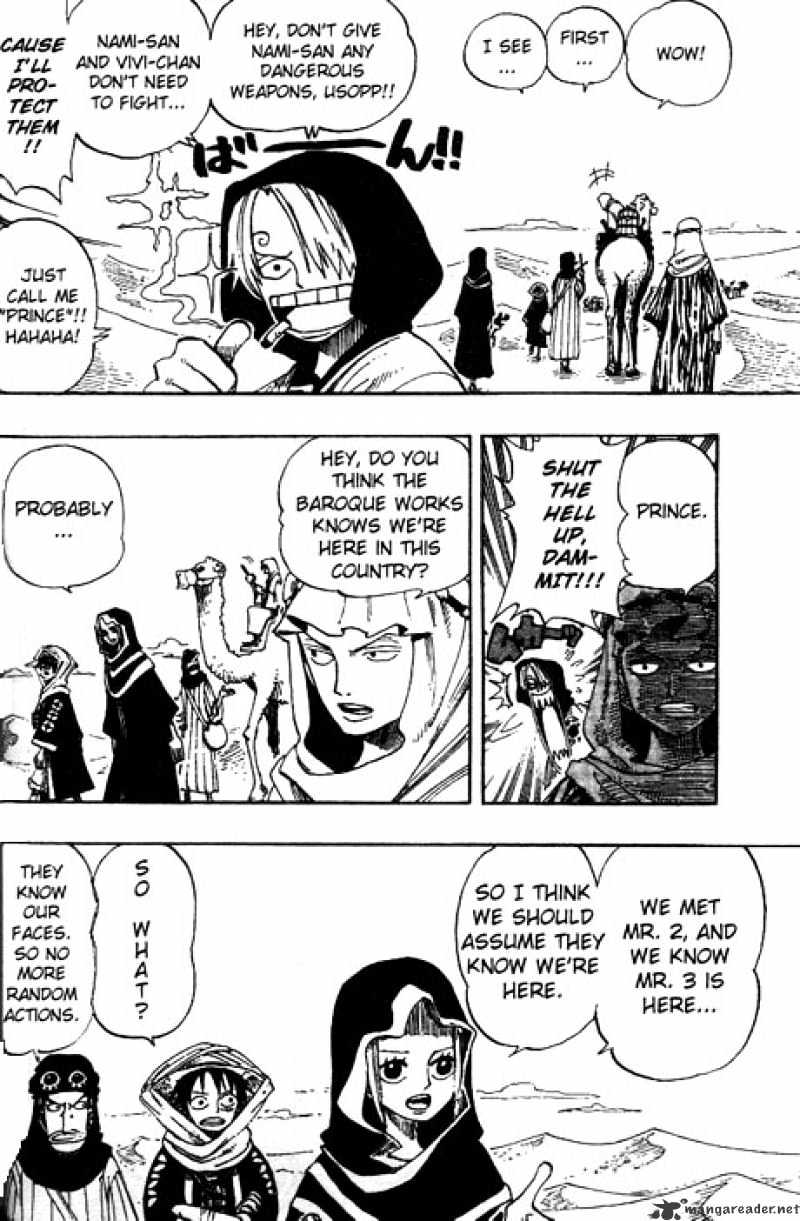 One Piece - Chapter 168 : Rainbase, Town Of Dreams