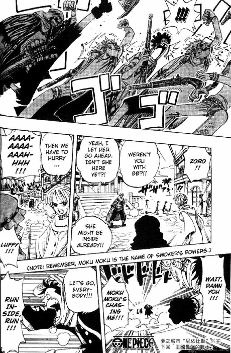 One Piece - Chapter 168 : Rainbase, Town Of Dreams