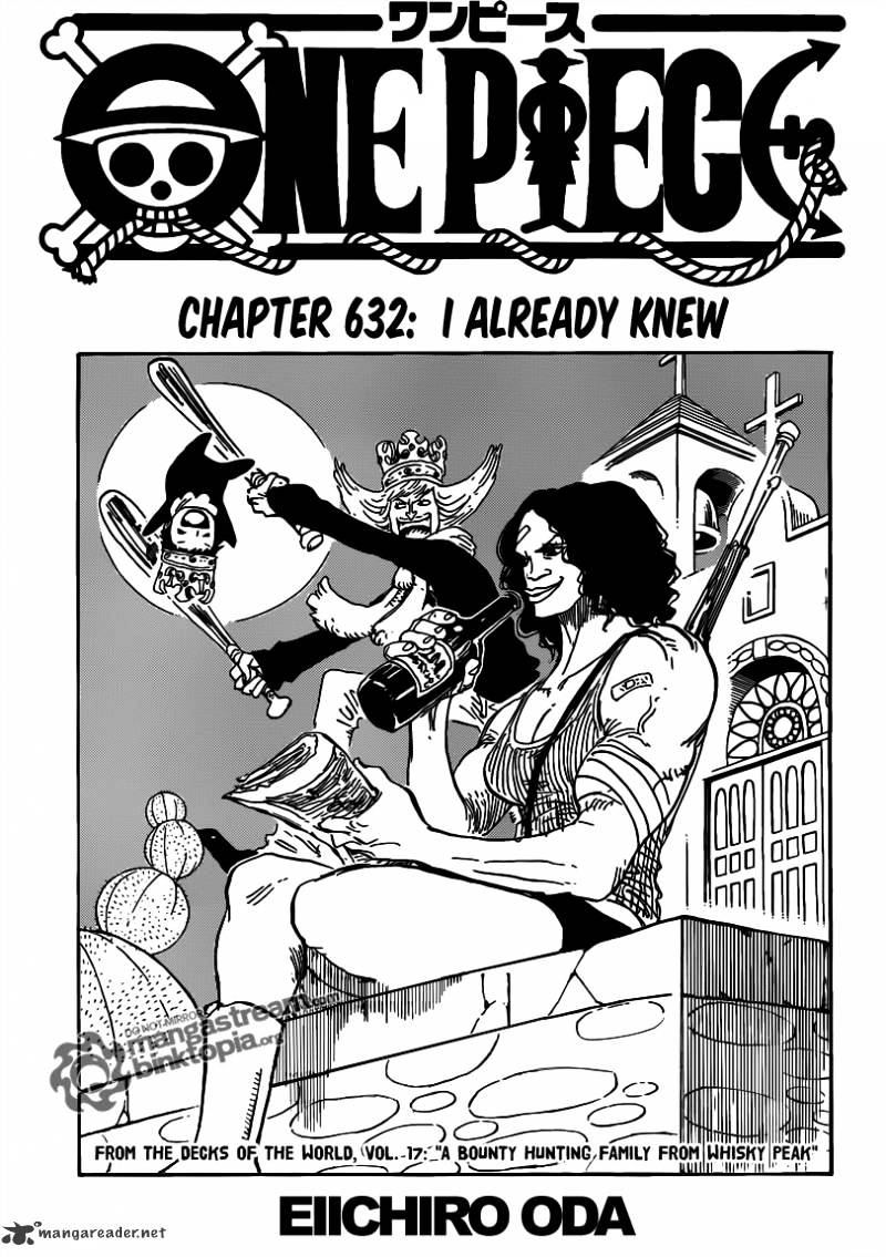 One Piece - Chapter 632 : I Already Knew