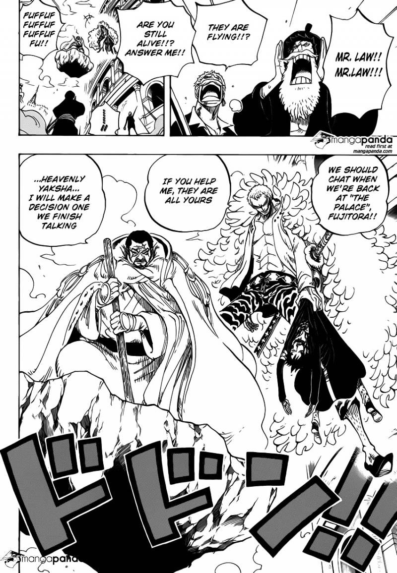 One Piece - Chapter 730 : 3 Cards