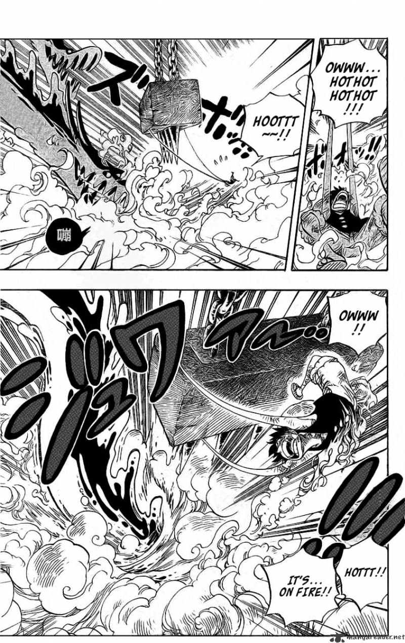 One Piece - Chapter 534 : Chief Warden Magellan Vs Pirate Luffy