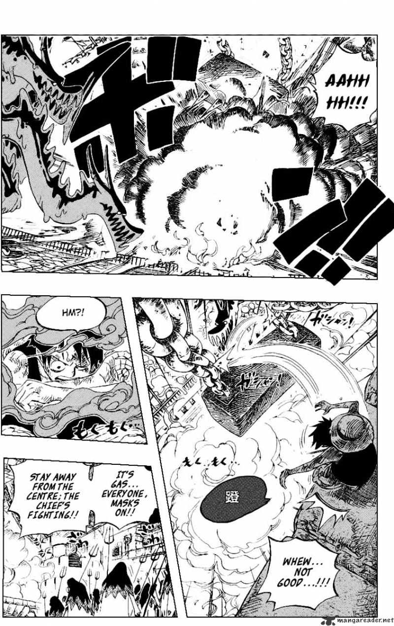 One Piece - Chapter 534 : Chief Warden Magellan Vs Pirate Luffy