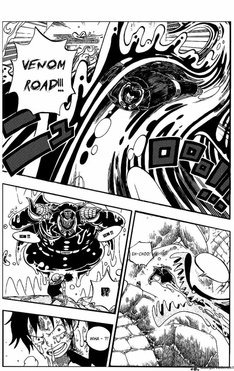 One Piece - Chapter 534 : Chief Warden Magellan Vs Pirate Luffy