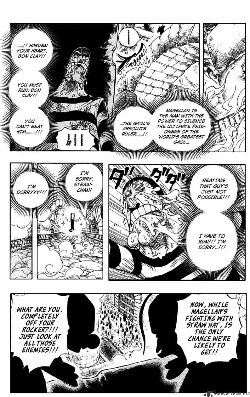 One Piece - Chapter 534 : Chief Warden Magellan Vs Pirate Luffy