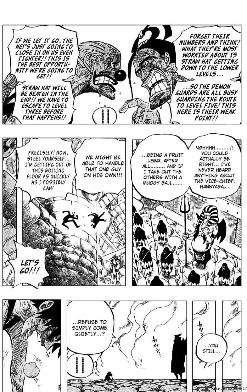 One Piece - Chapter 534 : Chief Warden Magellan Vs Pirate Luffy