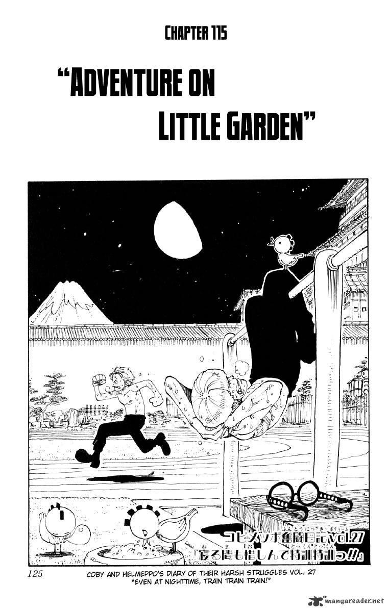 One Piece - Chapter 115 : Adventure In Little Garden