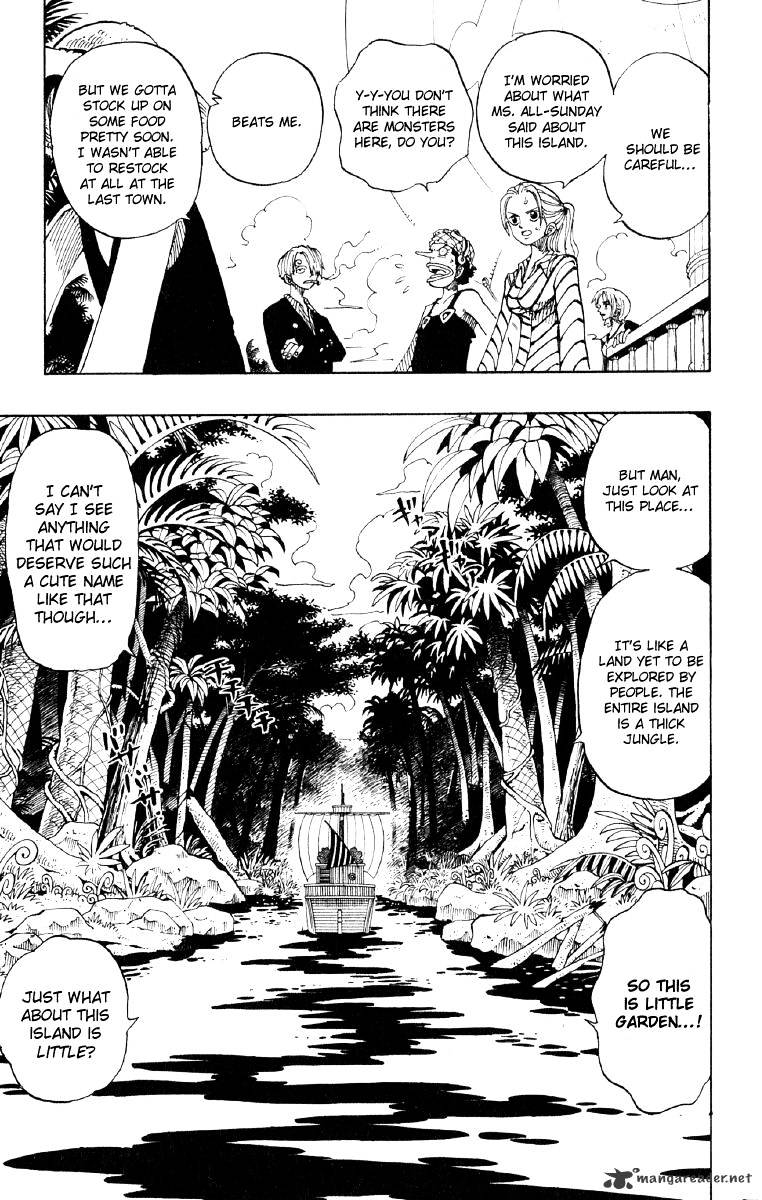 One Piece - Chapter 115 : Adventure In Little Garden