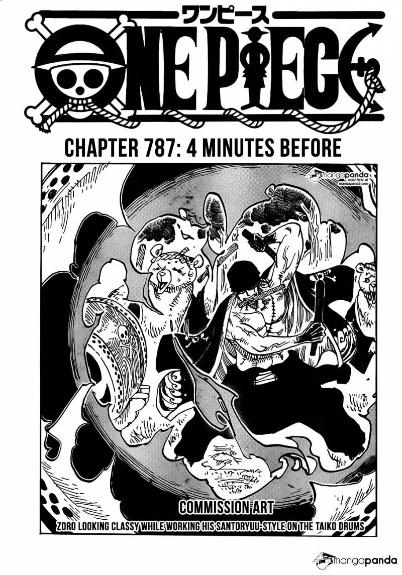 One Piece - Chapter 787 : 4 Minutes Before