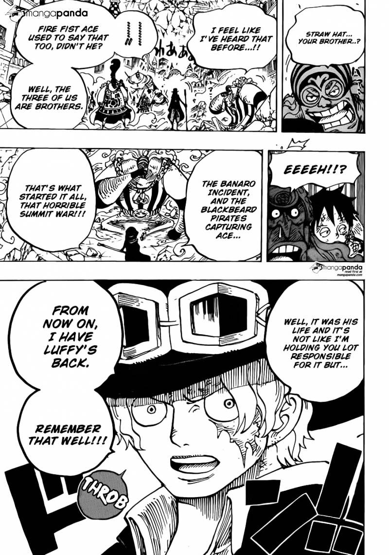 One Piece - Chapter 787 : 4 Minutes Before