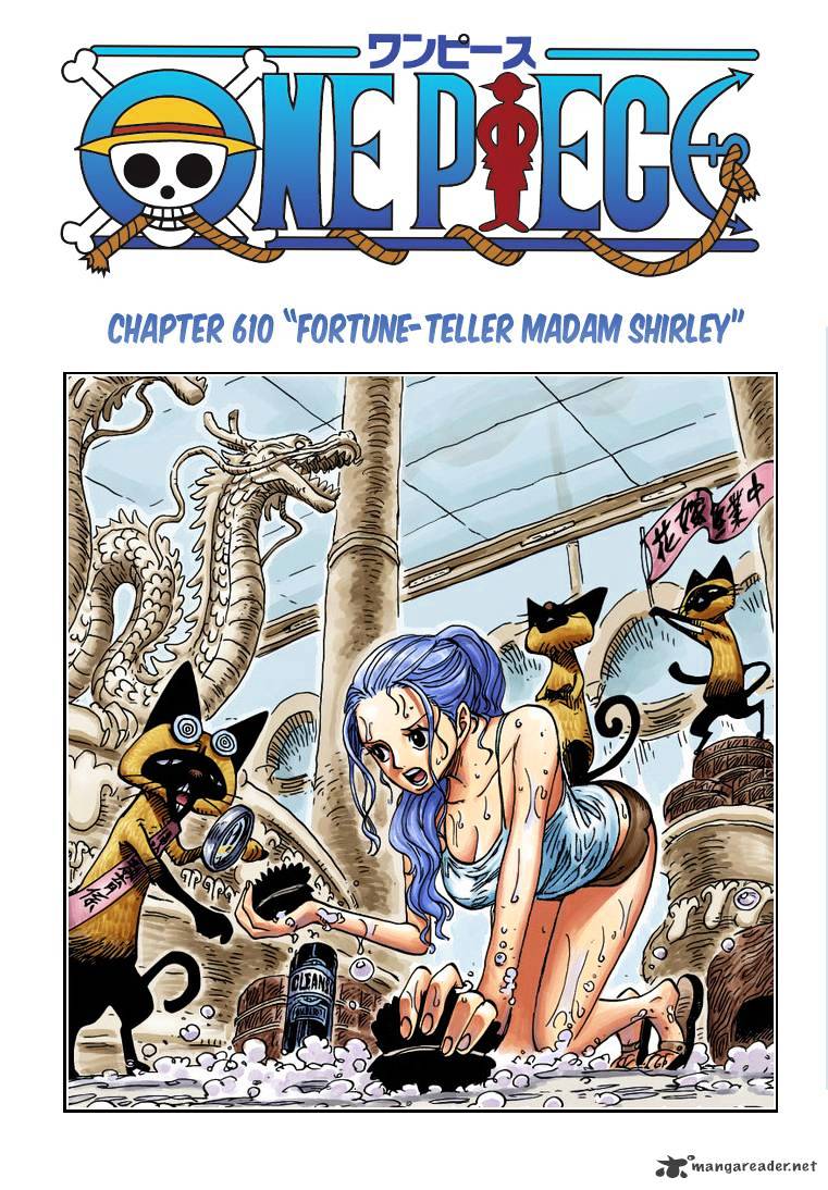 One Piece - Chapter 610 : The Fortuneteller Madam Shirley