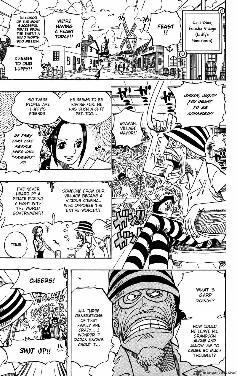 One Piece - Chapter 440 : Firefist Vs Blackbeard