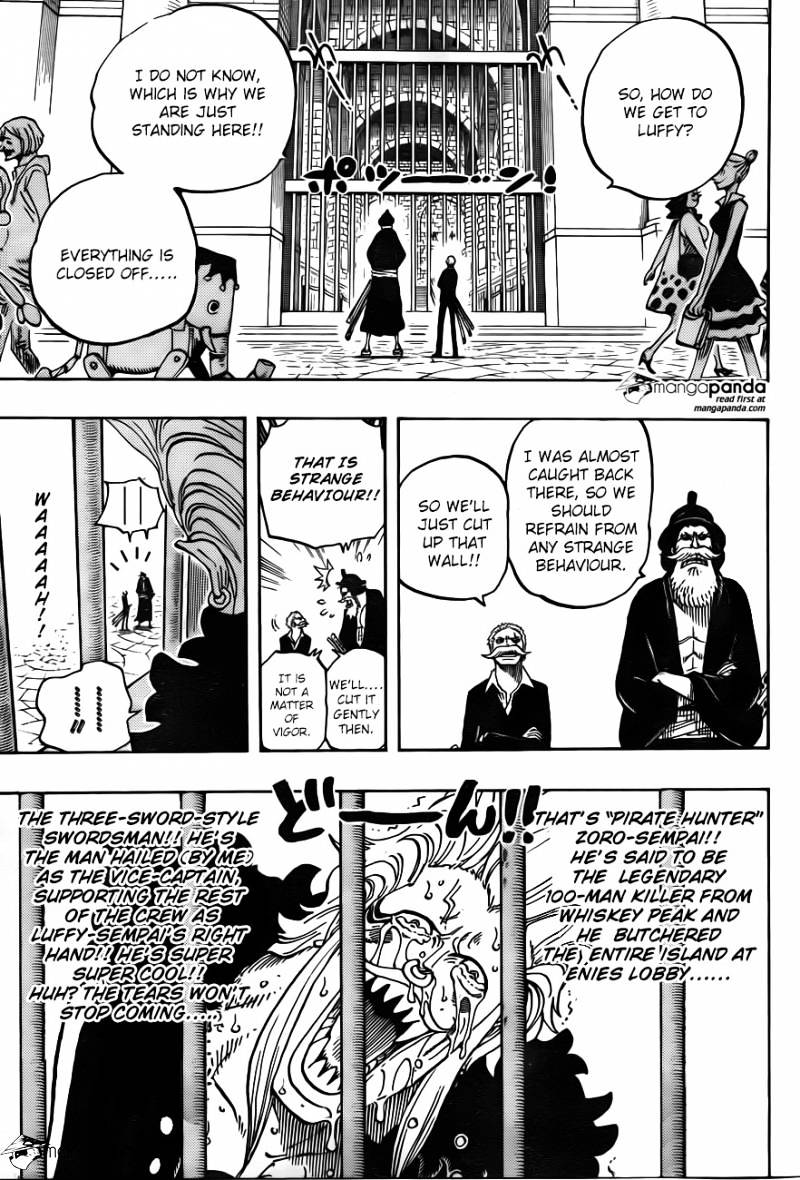 One Piece - Chapter 723 : A Change Of Plans.