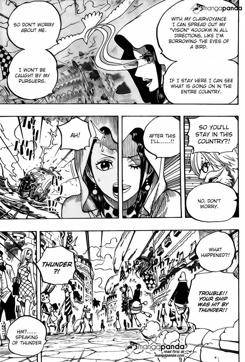 One Piece - Chapter 723 : A Change Of Plans.