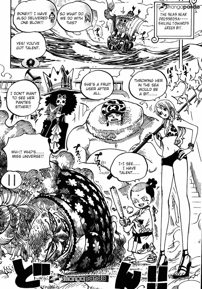 One Piece - Chapter 723 : A Change Of Plans.