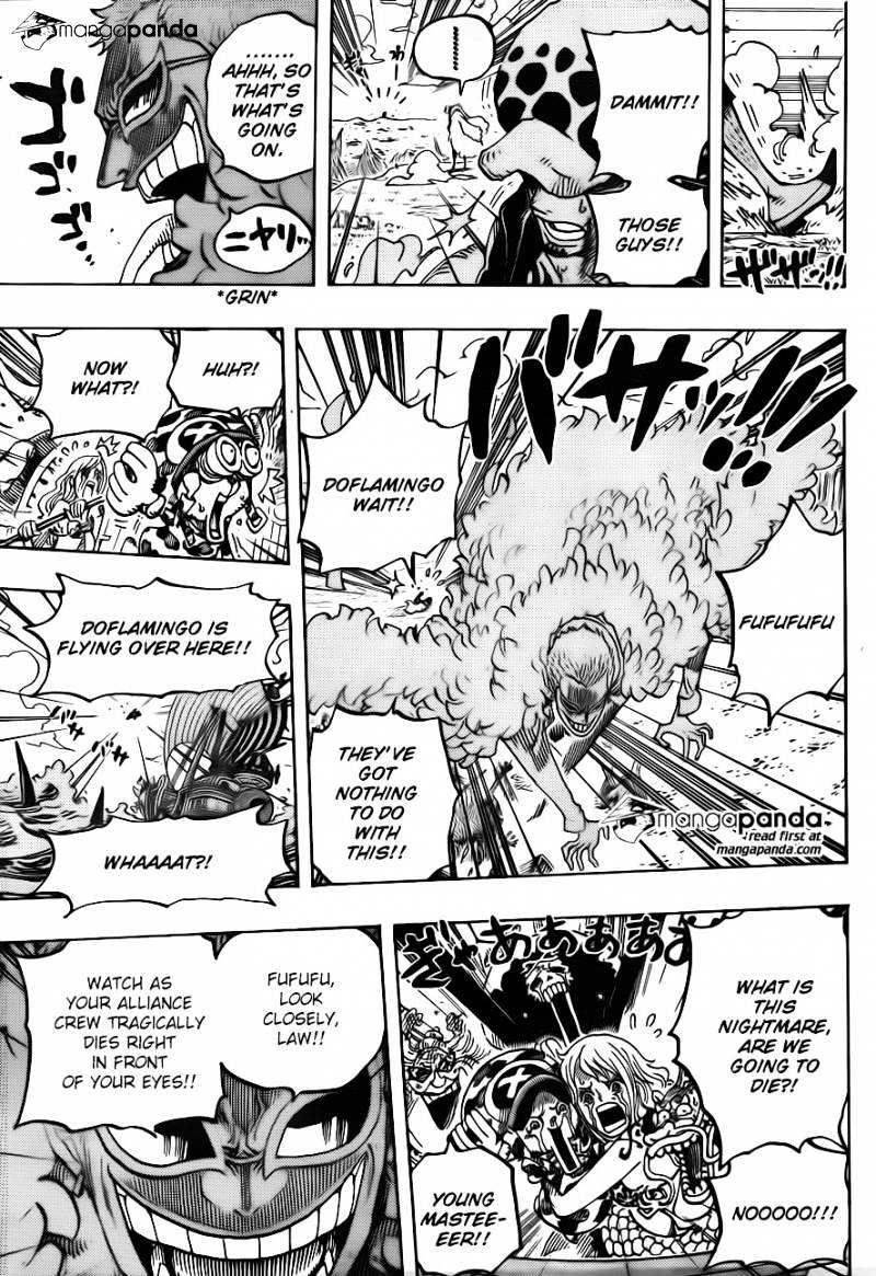 One Piece - Chapter 723 : A Change Of Plans.