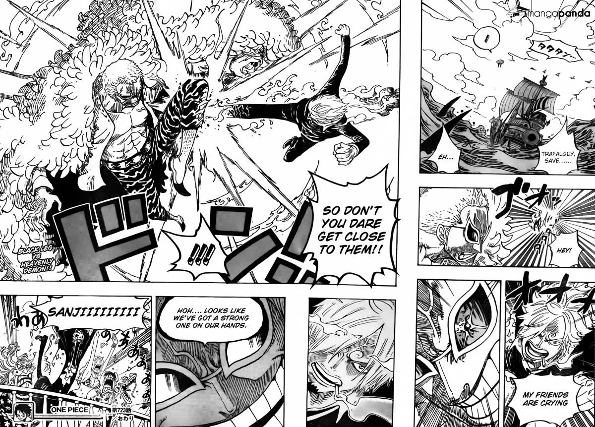 One Piece - Chapter 723 : A Change Of Plans.