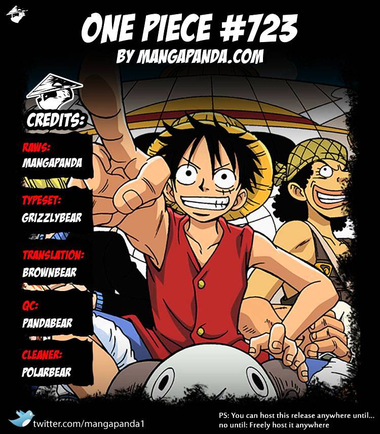 One Piece - Chapter 723 : A Change Of Plans.