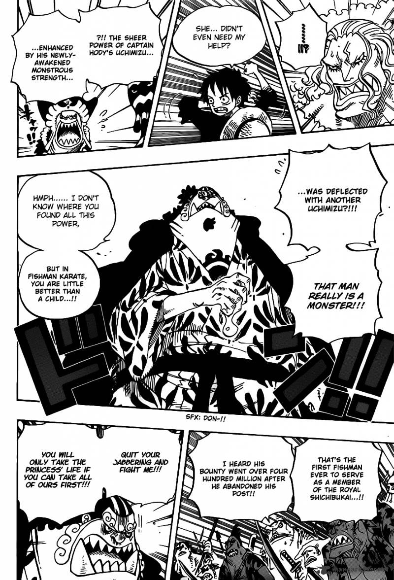 One Piece - Chapter 635 : So Grotesque I Could Fly