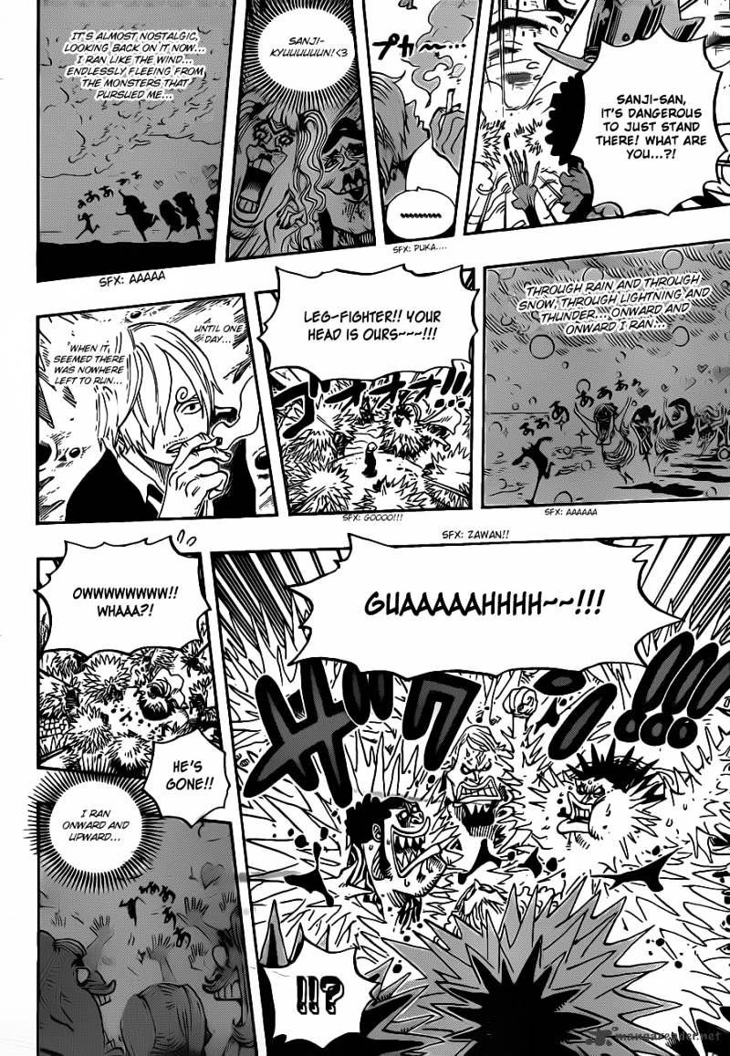 One Piece - Chapter 635 : So Grotesque I Could Fly