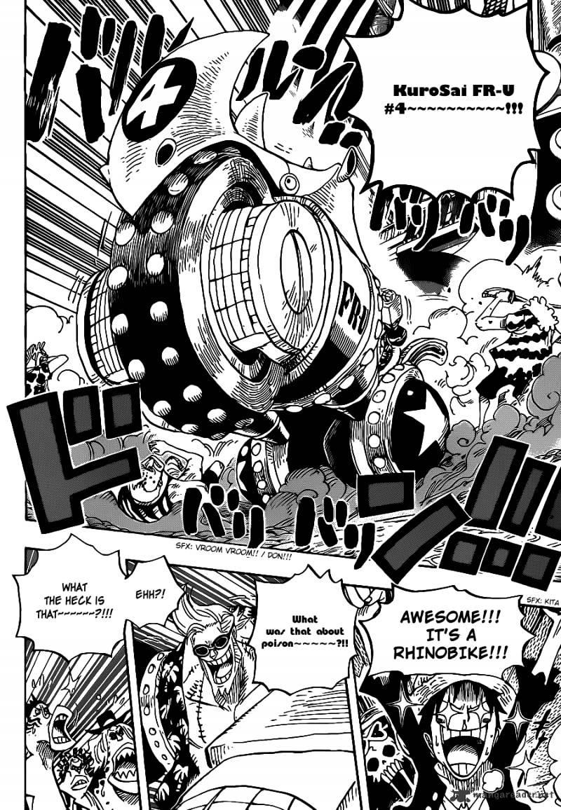 One Piece - Chapter 635 : So Grotesque I Could Fly