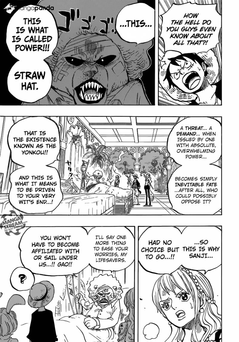 One Piece - Chapter 815 : Take Me With You