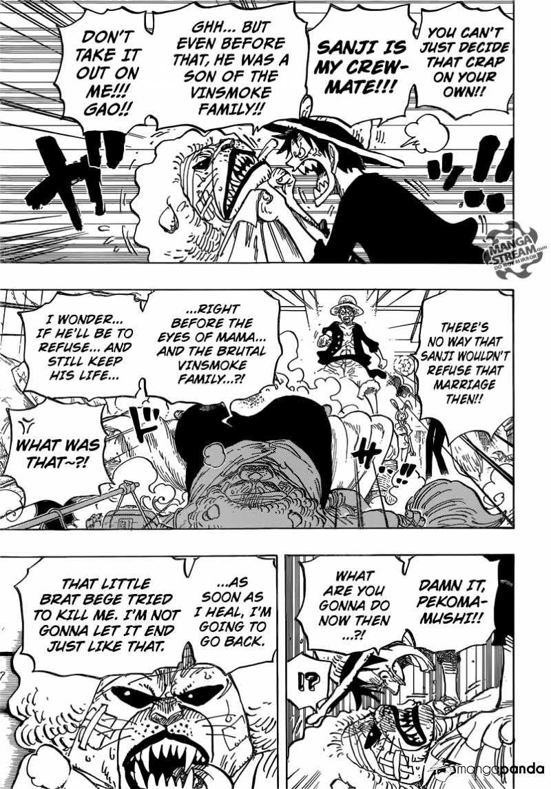 One Piece - Chapter 815 : Take Me With You