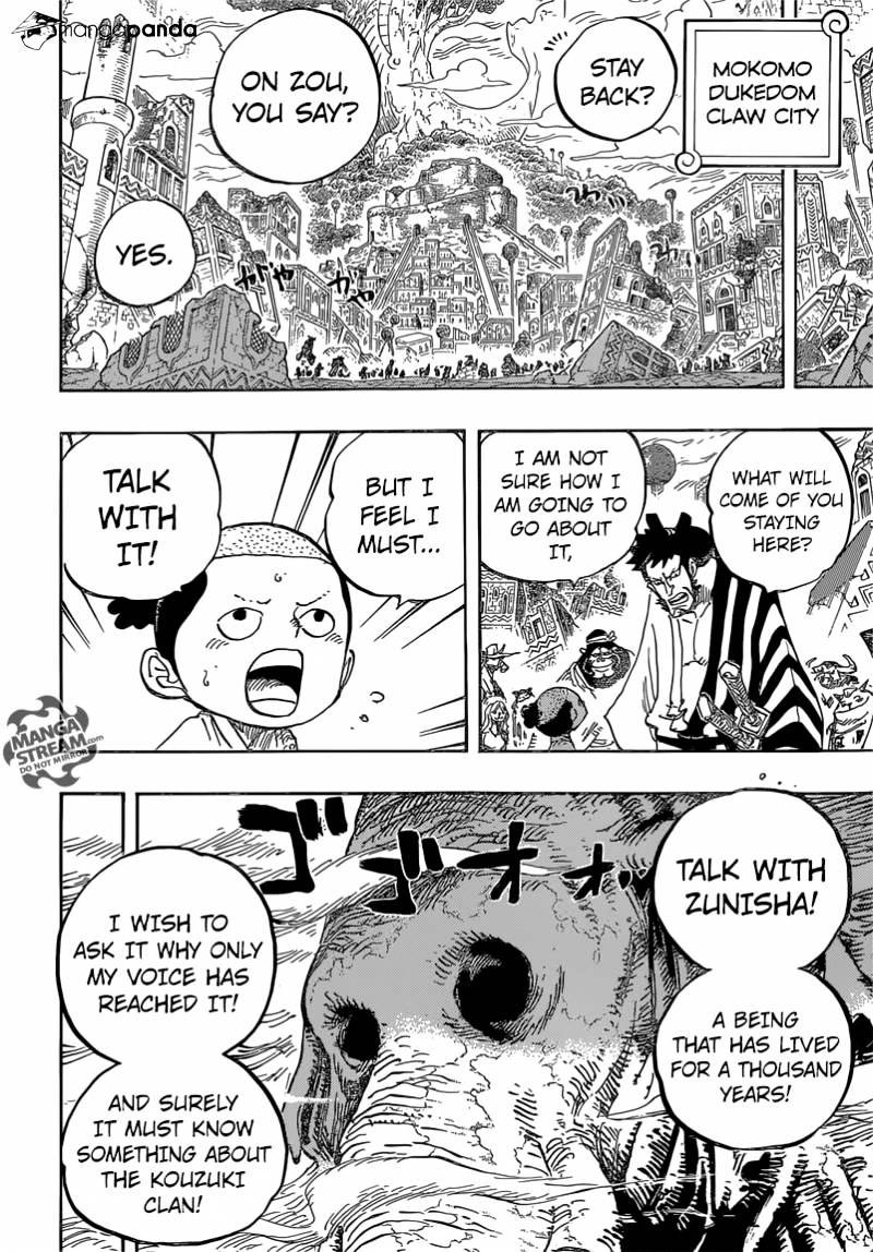 One Piece - Chapter 822 : Descending The Elephant