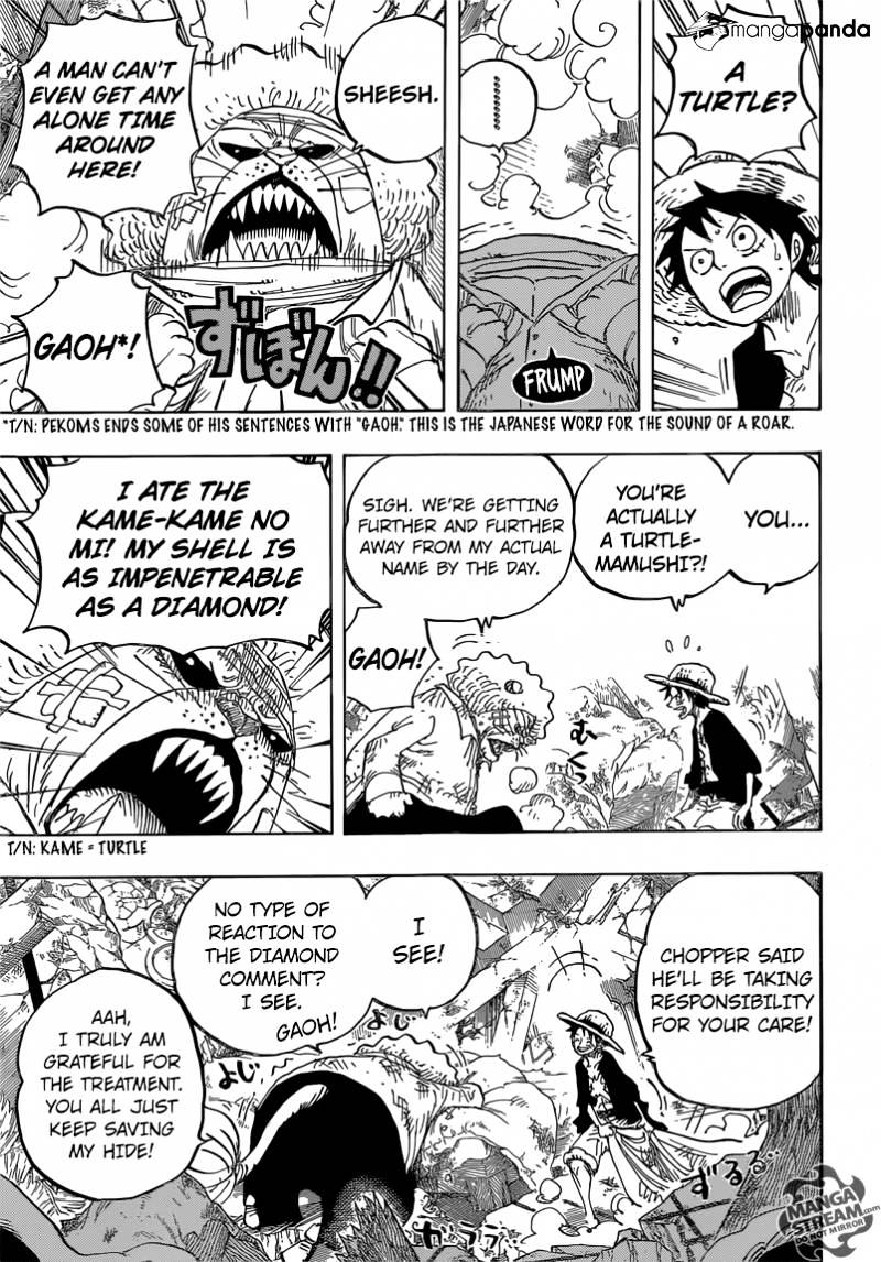 One Piece - Chapter 822 : Descending The Elephant