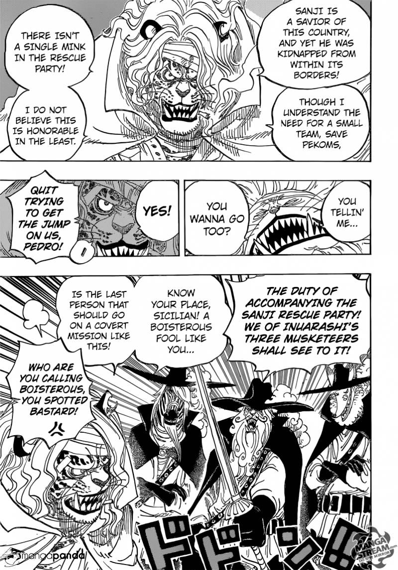 One Piece - Chapter 822 : Descending The Elephant