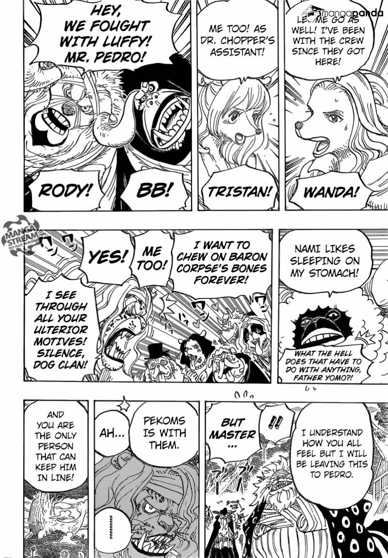 One Piece - Chapter 822 : Descending The Elephant