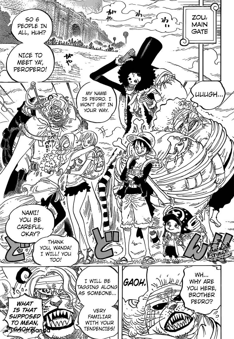 One Piece - Chapter 822 : Descending The Elephant