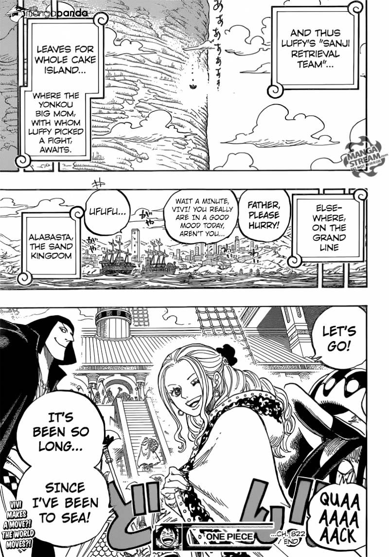 One Piece - Chapter 822 : Descending The Elephant