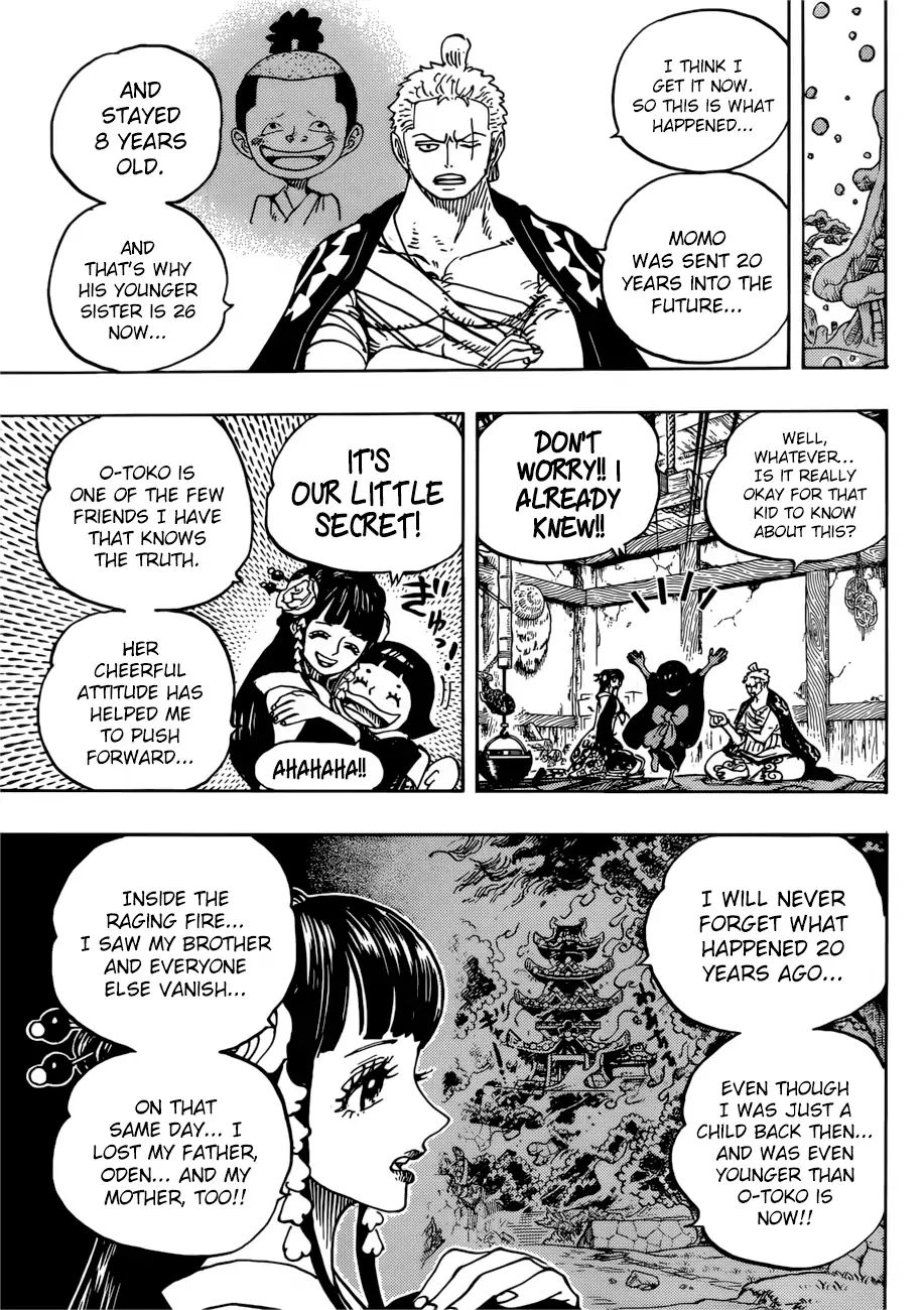 One Piece - Chapter 939: An Old Hyourse Knows The Way